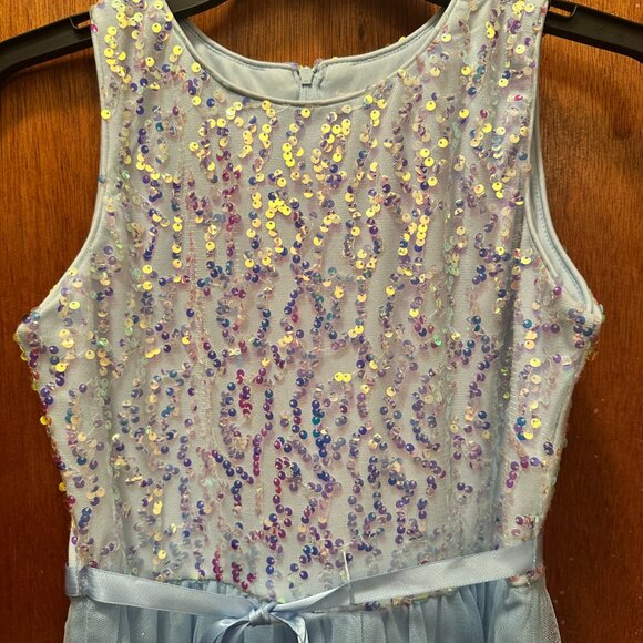 Size 14 Rare Editions girl's sequin dress - Picture 4 of 6